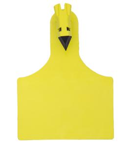 Wholesale One Piece Custom Livestock Ear Tags For Cattle Stable Distance Recognition from china suppliers