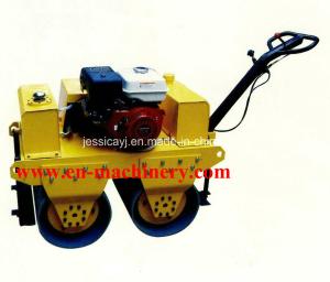 Wholesale Walk Behind Double Drum Hydraulic Vibratory Road Roller of Construction Machinery from china suppliers
