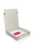12 Port Optical Fiber Distribution Box LC/SC 12 Core Metal Fiber Optic