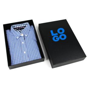 China Custom Size Printed Paper Box Fit T Shirt Luxury T shirt Packaging Gift Boxes on sale
