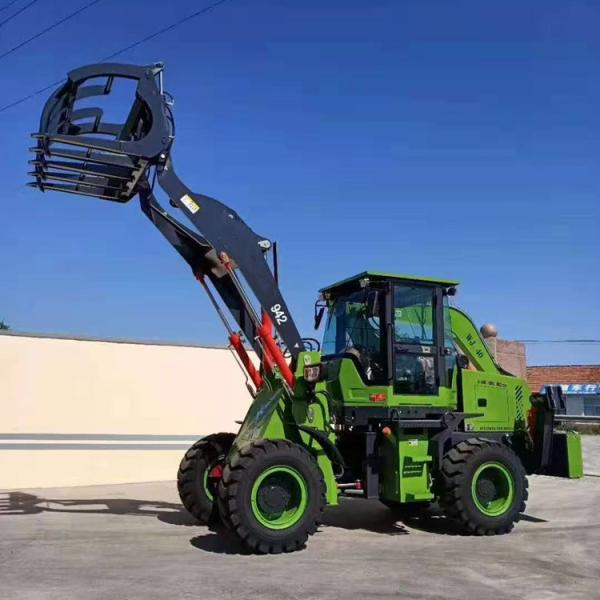 Brand New Backhoe Equipment With Log Grapple Backhoe Excavator 4x4 Backhoe