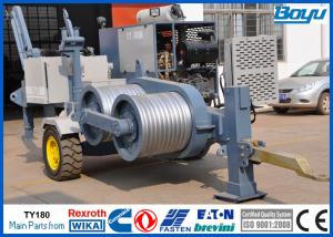 Wholesale 120kN 12T Power Line Stringing Equipment TY120 Hydraulic Puller German Rexroth Pump Motor / Reducer from china suppliers