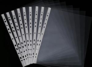 Wholesale 11 holes A4 clear Sheet Protector Page Protector for office documents from china suppliers