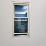 Double Tempered Glass Vinyl PVC Profile UPVC Double Hung Window For Safety