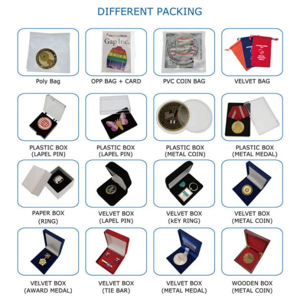 Flat Or Double Back Personalized Gold Coins , 3D Zinc Alloy Navy Transparent Enamel Coin