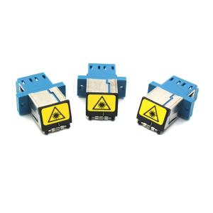 Wholesale LC UPC Duplex FTTH Fiber Optic Flange Adapter IP67 SC from china suppliers