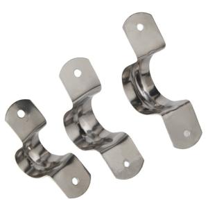 Wholesale ZINC Finish U Type Stainless Steel Metal Hose Saddle Pipe Clamp for Heavy Duty Bolts and Customer Satisfaction from china suppliers