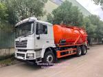 Rhd Shacman F3000 Hydro Excavators Combined Sewer Vacuum Suction Sewage+4000L