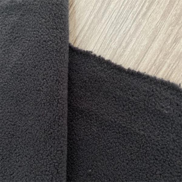 Customized Color Polar Fleece Polyester Fabric Laminated For Garments