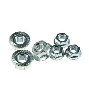 Wholesale ANSI B18.2.4.4M Hex Flange Nuts Serrated Galvanized Grade 4 M16 Flange Nut from china suppliers