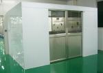 Industry Cleanroom Air Shower System Tunnel With Width 1800 Automatic Sliding