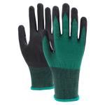 ANSI A2 18 Gauge Cut Resistant Safety Gloves Textured Nitrile Coating Reinforced