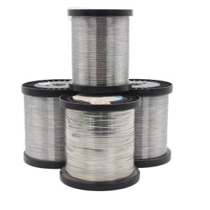 Wholesale Electrothermal Black Annealed Soft Bright White Fe-Cr-Al Wire Flat Wire from china suppliers