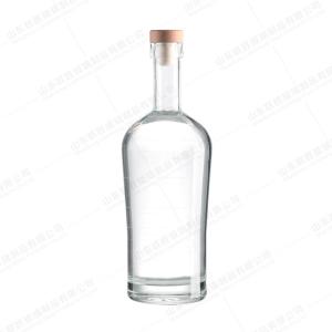 Wholesale Rubber Stopper Sealing Type High White Glass Bottle for Rum Gin 500ml 750ml from china suppliers