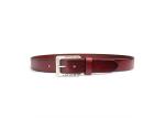 Soft And Comfortable Mens Brown Leather Belt / Casual Male Belts