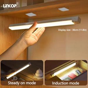 Wholesale 3 Color Modes Motion Sensor Night Light Magnetic Attachable To Stairs Closets from china suppliers
