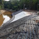 High Strength Polypropylene PP Uniaxial Geogrid For Retaining Walls