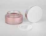 30g 50g Custom Round Cosmetic Jars Glass Cream Jars Skincare And Makeup