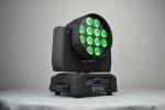 12X15W RGBWA+UV 6 in 1 LED Moving Wash Light For KTV ,Party , Concert ,Festival