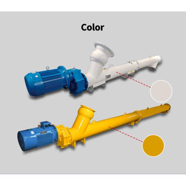 Cement Powder Screw Auger Conveyor 273MM Diameter 80T/H