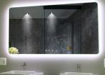 Luxurious Illuminated Sensor Bathroom Mirrors , Customized Smart Bathroom Mirror