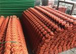 NZ Orage Color Powder Coated Chain Wire Mesh Of Rubbish Cage