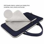 Ultrabook Notebook Computer Carrying Case , Navy Blue Laptop Travel Bag