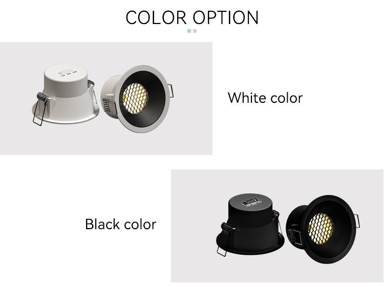 Anti Glare Magnetic Downlight 85x56mm 7W Downlights Adjustable 2700K 3000K 3500K