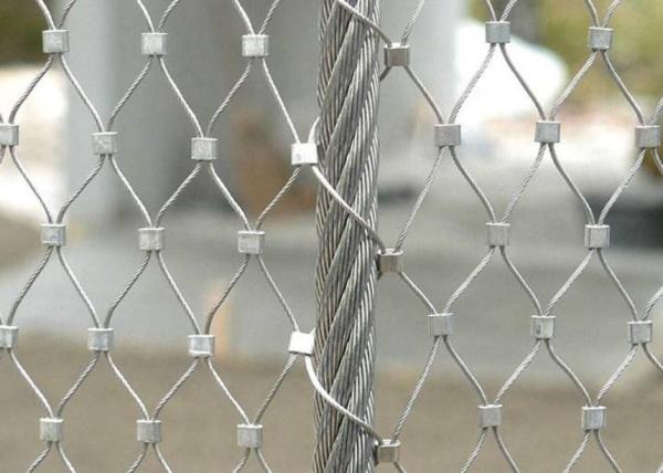 Factory Sale 304 Stainless Steel Wire Rope Mesh Woven Stainless Steel Rope Mesh