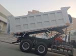 SINOTRUK HOWO 400 HP Tipper Dump Truck For Construction N7 Military Bumper