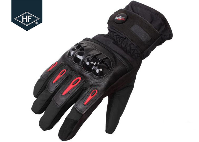 Velvet Inside Aftermarket Motorcycle Accessories Full Finger Waterproof Winter Motorcycle Gloves