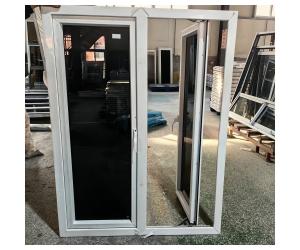 Wholesale PVC Tilt And Turn Windows Double glazed casement windows Impact windows hurricane proof from china suppliers