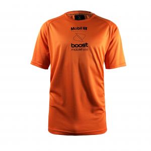 Wholesale Sublimation Printing Orange T-Shirt for Men S/M/L/XL Custom Logo Craft Printing Promotion from china suppliers