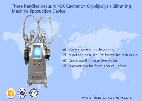 Vacuum 40k Cavitation Cryolipolysis Slimming Machine Liposuctio Device Three