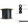 Buy cheap ISO14001 Self Supporting PVC 2 Core Ftth Drop Cable from wholesalers