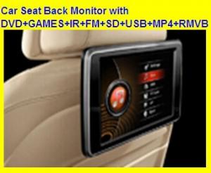 China 10.1” Headrest DVD Player with with DVD+GAMES+IR+FM+SD+USB+MP4+RMVB on sale
