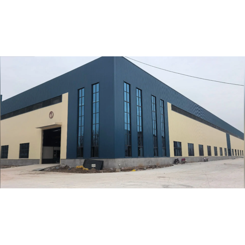 High wind resistance level professional prefabricated steel structure industrial workshop building