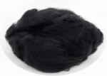 Nonwoven Black 3D Regenerated Polyester Fiber 51mm Good Elongation Rate Low