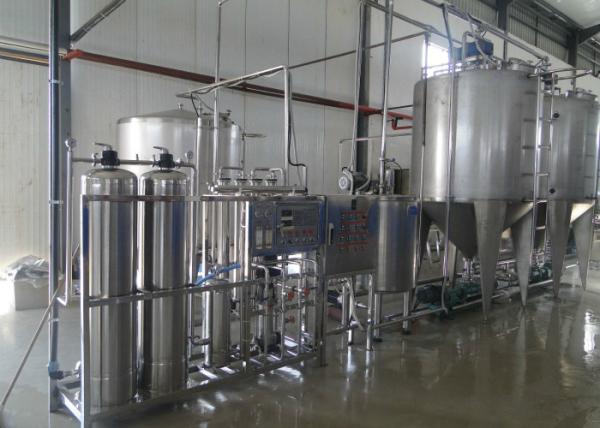Bailey Package Dairy Production Line , Milk Product Making Machine Full / Semi