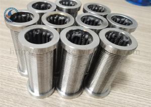 Wholesale Stainless Steel Johnson Wire Screen V Wire Wrapped FIlter Element from china suppliers