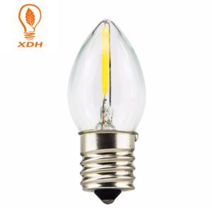 Wholesale E14 E12 LED Night Light Bulb Edison Chandelier Bulbs C7 220V 2W from china suppliers