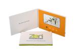 8GB LCD Invitation Card Foldable Greeting Card With Video Screen