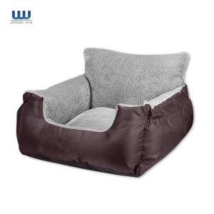 Wholesale Customized Warm Soft Pet Car Seat Car Dog Bed With Storage Pocket from china suppliers