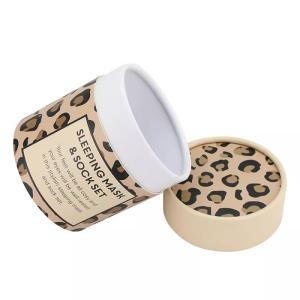 Wholesale Custom Printing Apparel Paper Tube Packaging , Socks Cardboard Tube Container from china suppliers