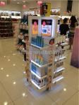 Cosmetics Display Stand Instore Promotional Lighting Makeup Display Stands