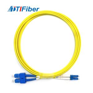 Wholesale Fiber Optic Patch Cord G652d 9/125um Single Mode G657a Sx 2.0mm Sc To Sc Upc from china suppliers