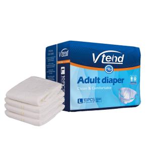 Wholesale Super High Absorbency Heavy Duty Cute Printed Senior Elderly Nappies for Incontinence from china suppliers