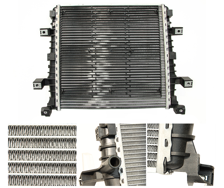 7L8121212A Genuine Additional Radiator Cooler Engine Cooling Intercooler For Audi Q7 Volkswagen