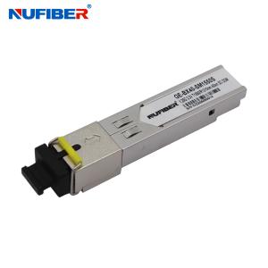 Wholesale 1.25G SFP Module WDM 40km 1310nm / 1550nm SFP Transceiver SC DDM from china suppliers