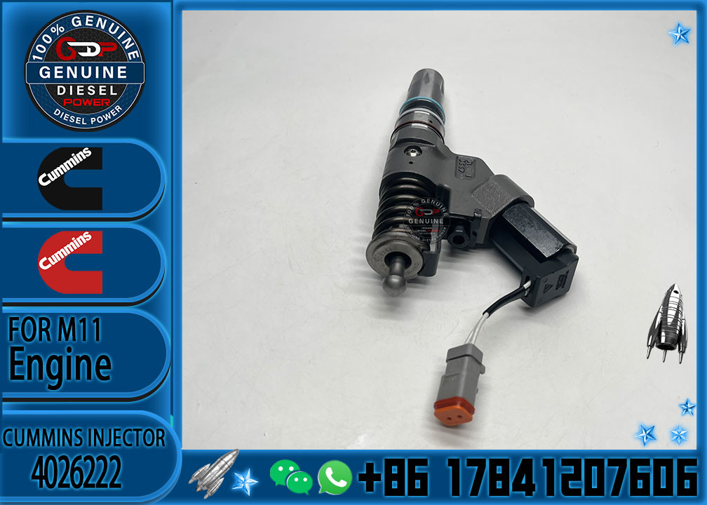 M11 QSM11 ISM11 Motor Parts Diesel Engine Part Common Rail Fuel Injector 4026222